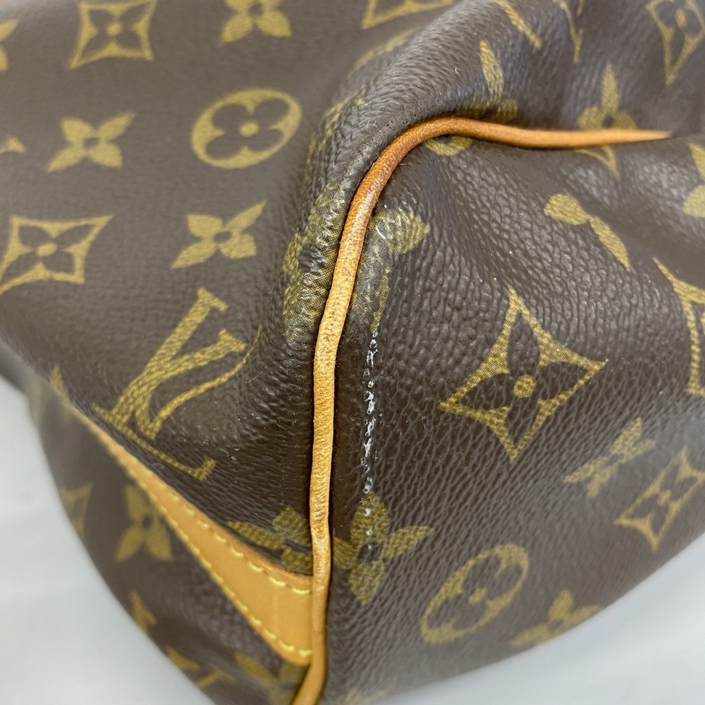 Louis Vuitton Boston Monogram Flannery Brown Bag View 6
